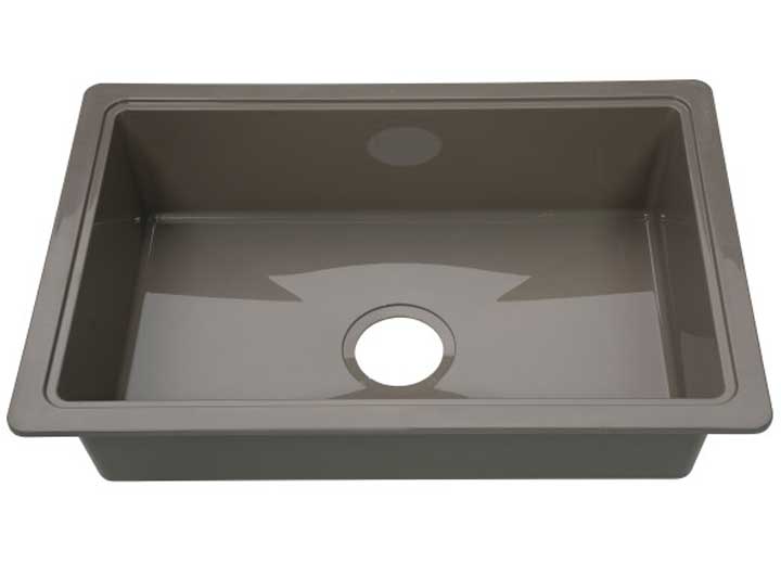 Lippert 25IN X 17IN SINGLE BOWL - STAINLESS STEEL COLOR