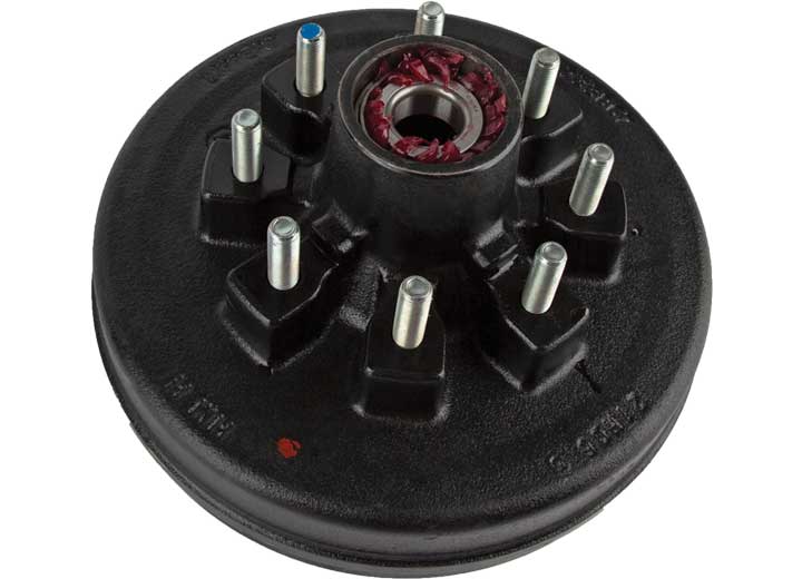 Lippert 12IN BRAKE HUB ASSEMBLY 8-6.5 BC; 9/16IN STUD; 7000LB (RETAIL BOX)