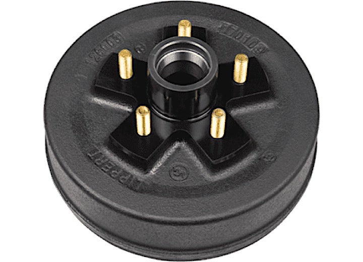 Lippert 10IN BRAKE HUB 5-4.5; 1/2IN STUD; 3500LB W/BEARING CONE KIT