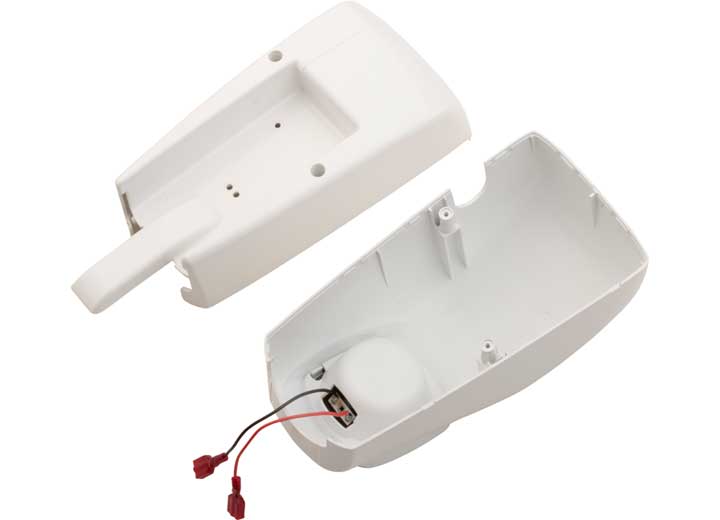 Lippert REGAL POWER AWNING SPEAKER IDLER HEAD ASSEMBLY, WHITE