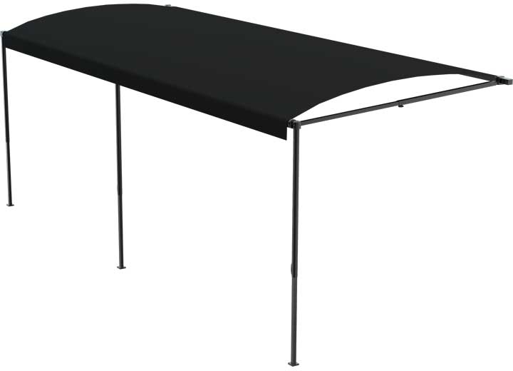 Lippert 17FT DESTINATION ROLLER, SOLID BLACK, BLACK SHIELD