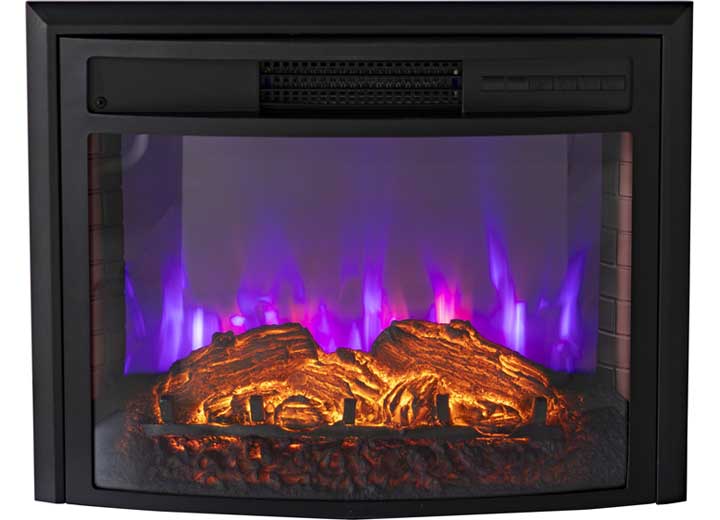 Lippert 2022 GREYSTONE 26IN CURVED WALL MOUNT FIREPLACE WITH REMOTE