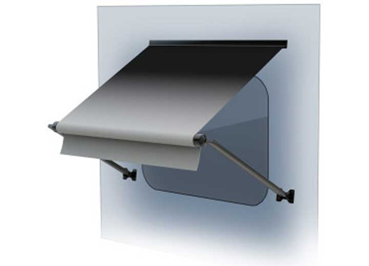 Lippert 54IN STANDARD WINDOW AWNING ROLLER, BLACK FADE, BLACK WG