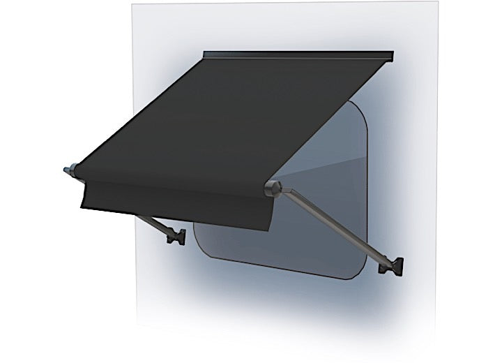Lippert 66IN STANDARD WINDOW AWNING ROLLER, BLACK SOLID