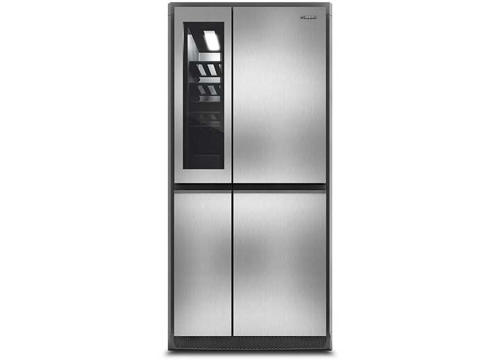 Lippert FURRION 14 CU FT BUILT-IN 4-DOOR REFRIGERATOR - STAINLESS STEEL