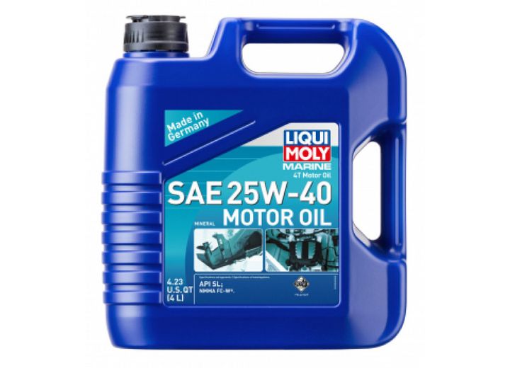 Liqui Moly MARINE 4T MOTOR OIL 25W-40 4 LITER