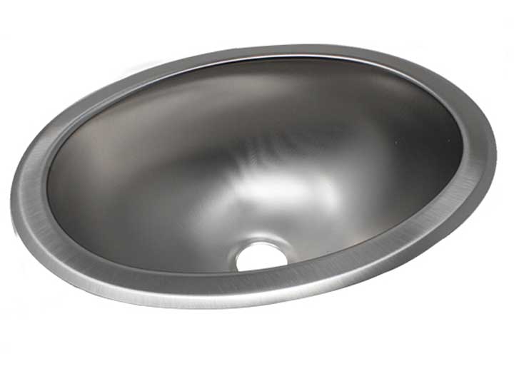 Lasalle Bristol SINK, 10X13 OVAL STAINLESS STEEL