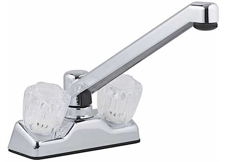 LaSalle Bristol Utopia 4" Kitchen/Bar Faucet - Chrome with Clear Handles