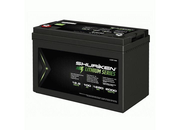 Metra Electronics/Heise 2000W / 100 AMP HOURS LITHIUM IRON BATTERY