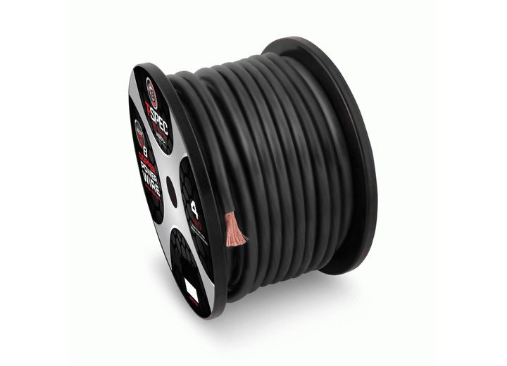 Metra Electronics/Heise 8 AWG 250FT MATTE SMOKED OFC POWER WIRE - V12 SERIES