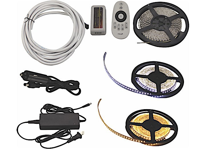 MG Innovative LED ROPE LIGHT 2-IN-1 16.4 FT. STRIP KIT 12V