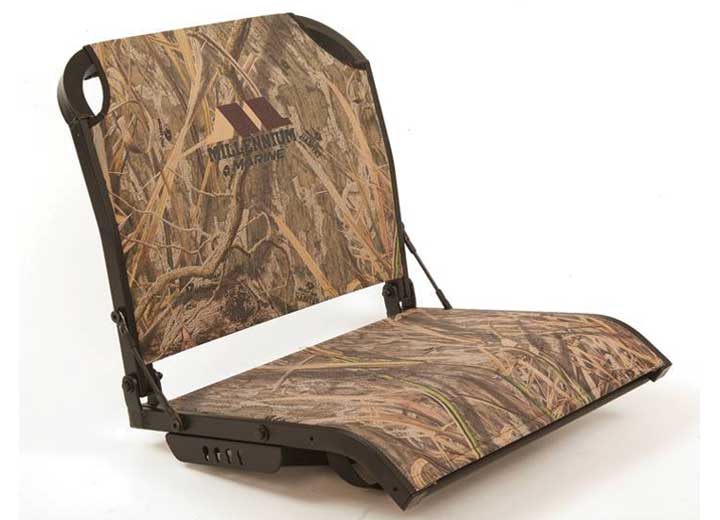 Millennium Outdoors CAMO BOAT SEAT SHADOWGRASS