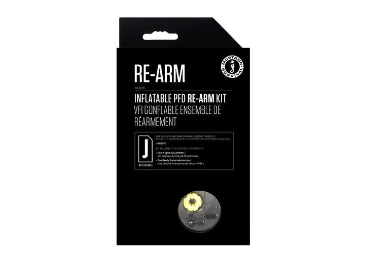Mustang Survival Re-Arm Kit J for Minimalist Manual Inflatable Belt Pack – 16g HR Manual