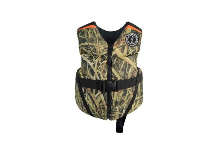 Mustang Survival REV CHILD FOAM VEST CAMO CHILD MOSSY OAK SHADOW GRASS BLADES
