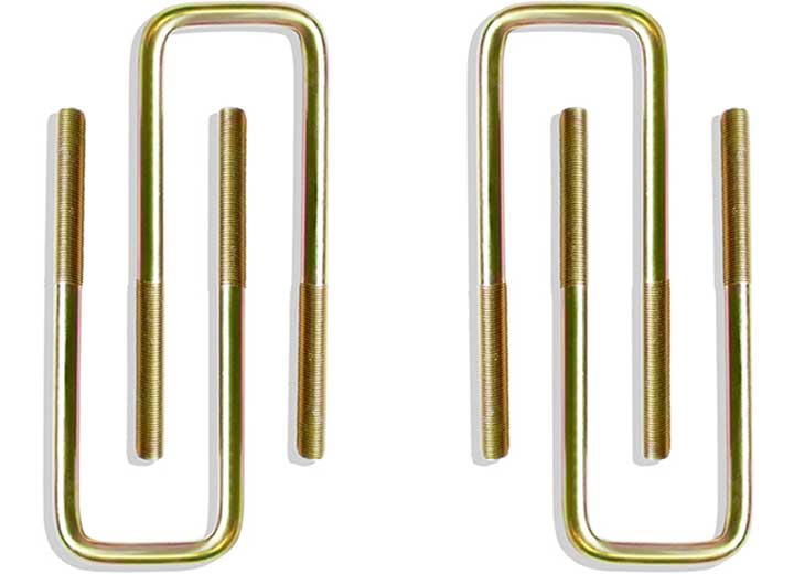 Maxtrac Suspension 99-22 SILV/SIERRA 1500/19-22 LD/LTD/05-22 TACOMA REAR 9/16IN SQUARE U-BOLTS FOR 1-1.5IN LIFT BLOCKS
