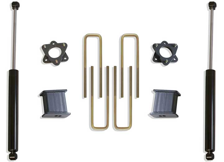 Maxtrac Suspension 16-19 SILV/SIERRA 1500 2WD REAR 4IN LIFT BOX KIT W/MAX TRAC SHOCKS-USE W/7IN LIFT