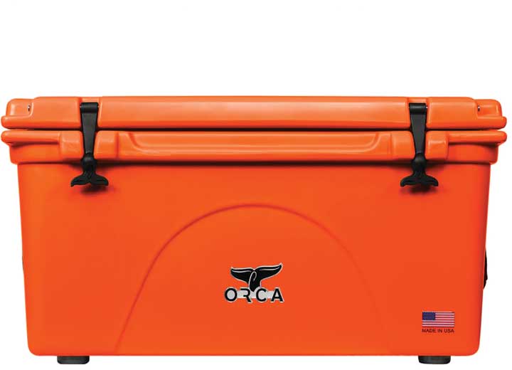 ORCA Coolers ORCA 75-Quart Hard Side Cooler – Blaze Orange