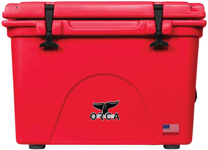 ORCA Coolers ORCA 58-Quart Hard Side Cooler – Red