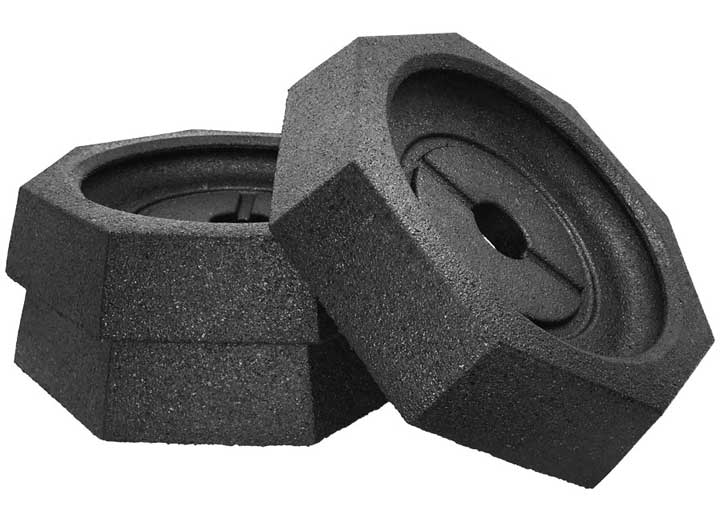 SnapPad PERMANENT JACK PAD FOR 10IN POWER GEAR ROUND JACKS - 3 PACK