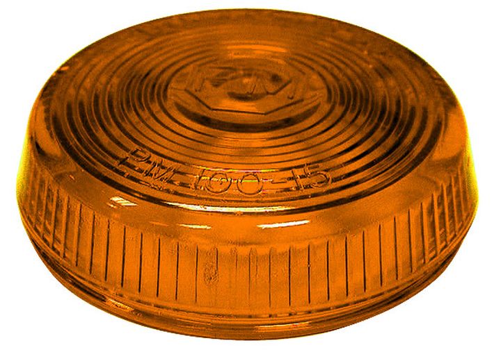 Peterson Manufacturing Replacement Amber Lens in Poly Bag for 100A/R, 104A/R, 104-3R, 131A/R, 141A/R