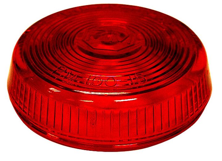 Peterson Manufacturing Replacement Red Lens in Poly Bag for 100A/R, 104A/R, 104-3R, 131A/R, 141A/R