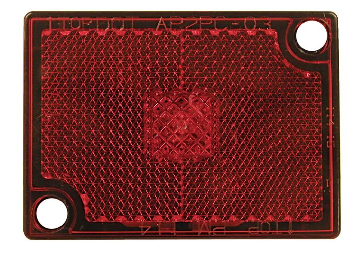 Peterson Manufacturing PetersonManufacturing Replacement Red Lens inPolyBagfor440,440L,441,441L,112A,115A/R,NewStyle114A/R