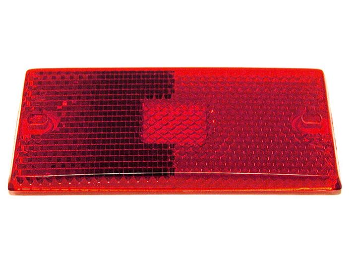 Peterson Manufacturing Replacement Red Lens in Poly Bag for 125A/R