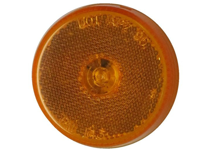 Peterson Manufacturing 173 LED - Amber 2.5" Clearance/Side Marker Light w/Reflex (Poly Pack)