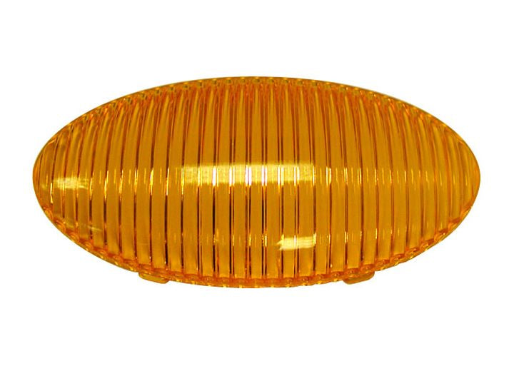 Peterson Manufacturing Replacement Amber Lens in Poly Bag for 382, 383
