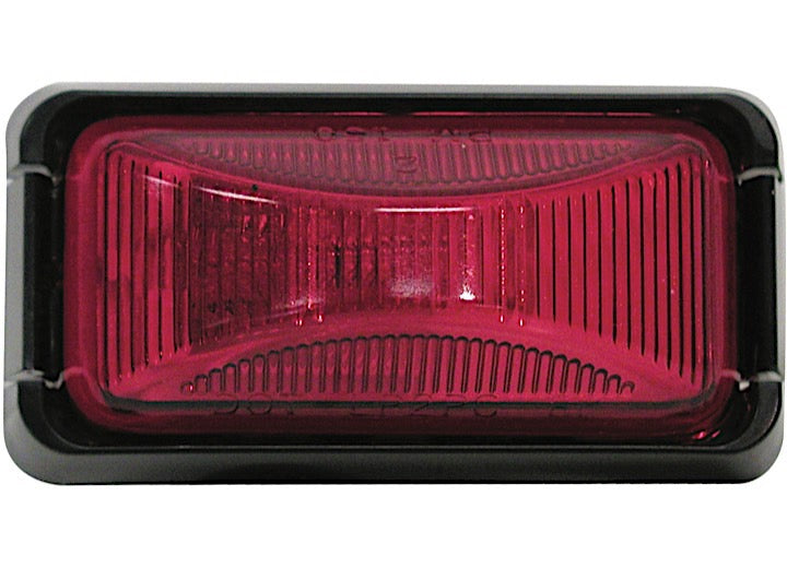 Peterson Manufacturing 152 Black Kit - RedPCRatedClearance/SideMarkerLight w/LeadWire&MountingBracket
