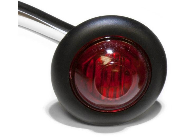 Peterson Manufacturing 3/4IN RED PC RATED CLEARANCE/SIDE MARKER. BLUNT CUT WIRES.
