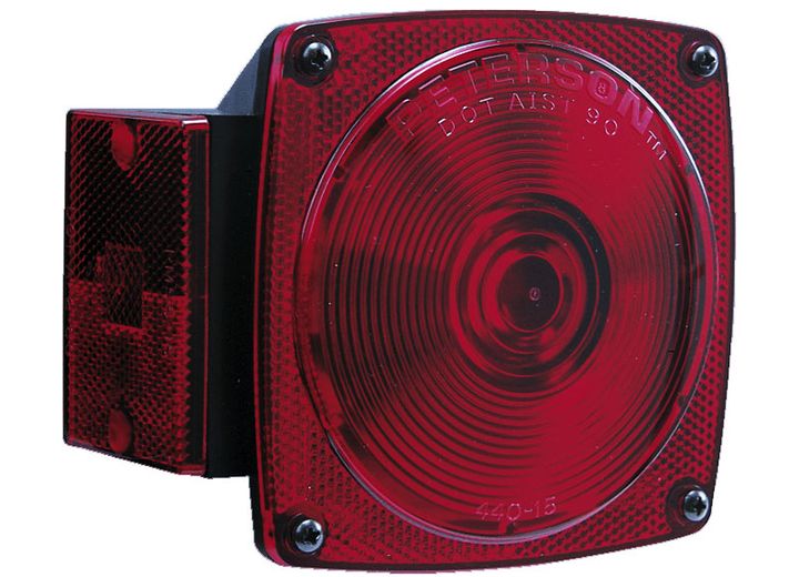 Peterson Manufacturing UNDER 80IN COMBINATION REAR LIGHT, W/ LICENSE LIGHT