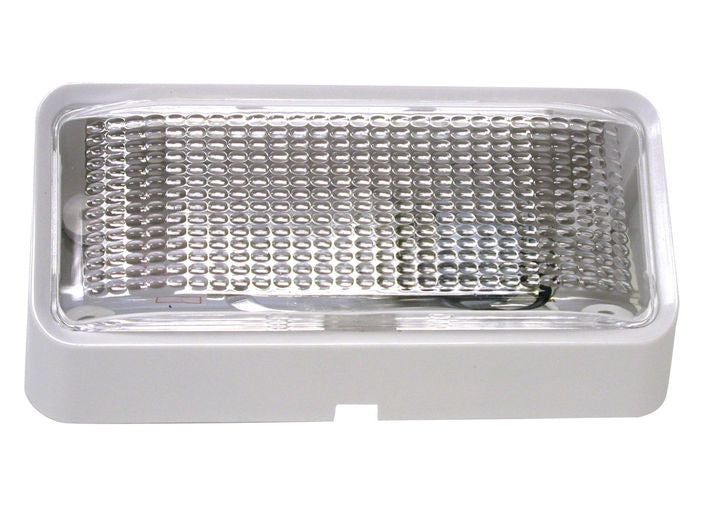 Peterson Manufacturing 384 Rectangular Porch/Utility Light - Polar White Kit w/o Switch (VizPack)