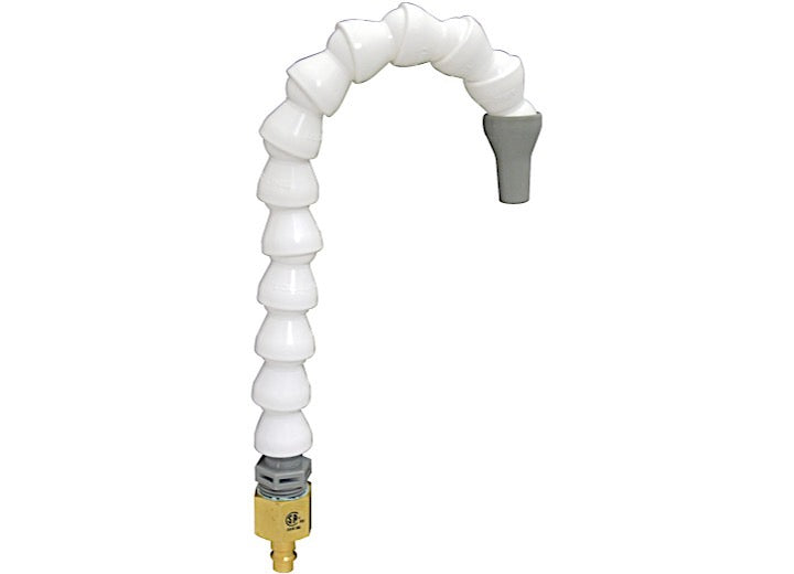 Valterra Products LLC FLEXIBLE GOOSENECK SPOUT W/ QUICK CONNECT, WHITE