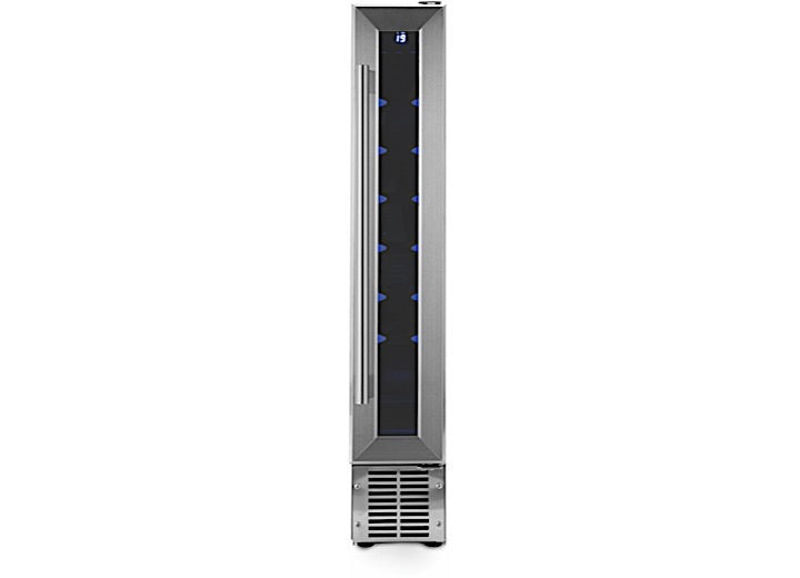 Pinnacle SLIM WINE REFRIGERATOR, CAPACITY 9 BOTTLES - STAINLESS - COMPRESSOR COOLING