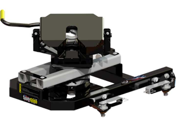 PullRite OE Puck Series 20K SuperGlide Automatically Sliding 5th Wheel Hitch for 6.5 ft. Truck Beds