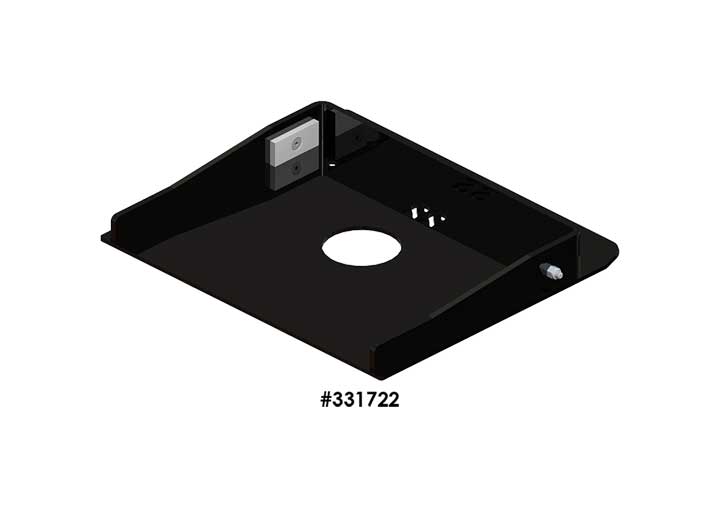 PullRite SuperGlide Quick Connect Capture Plate for Reese Revolution 16K or 21K Pin Boxes