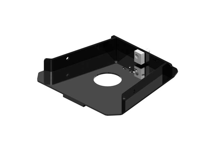 PullRite SuperGlide Quick Connect Capture Plate for 7-3/8" Wide Lippert Rhino Box Pin Boxes