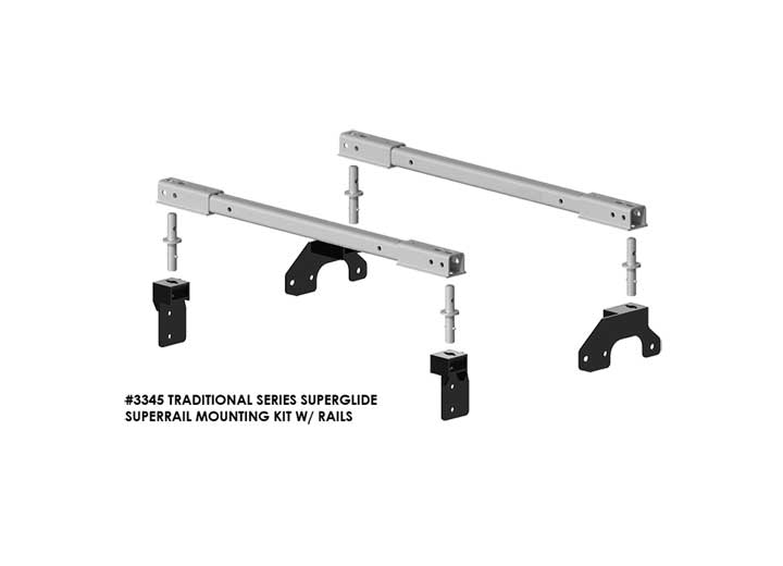 PullRite Traditional Series SuperGlide SuperRail Mounting Kit