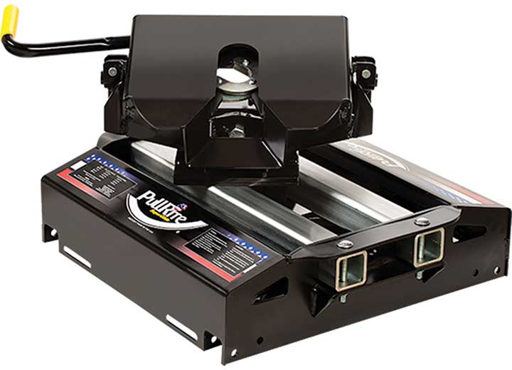 PullRite Traditional Series 20K SuperGlide Automatically Sliding 5th Wheel Hitch for 6.5 ft. Beds