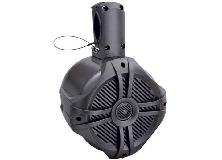 Power Acoustic MARINE GRADE 8IN WAKE TOWER SPEAKER ENCLOSURE, TITANIUM