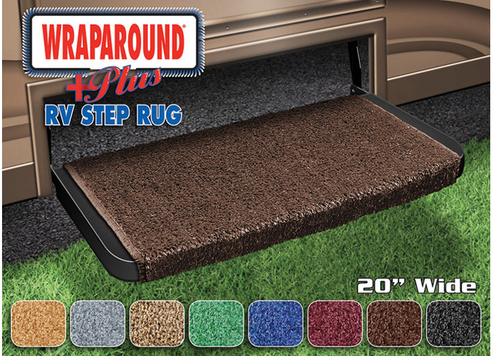 Prest-O-Fit WRAPAROUND + PLUS STEP RUG (20IN WIDE) - ESPRESSO