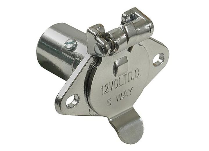 Pollak Engineered 5-WAY CONNECTOR SOCKET, PACKAGED