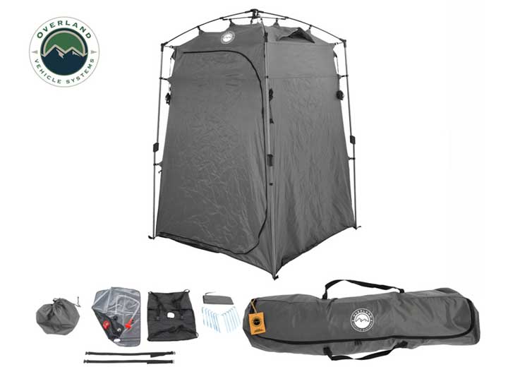 Overland Vehicle Systems / Up Down Air WILD LAND CAMPING GEAR - CHANGING ROOM W/SHOWER AND STORAGE BAG