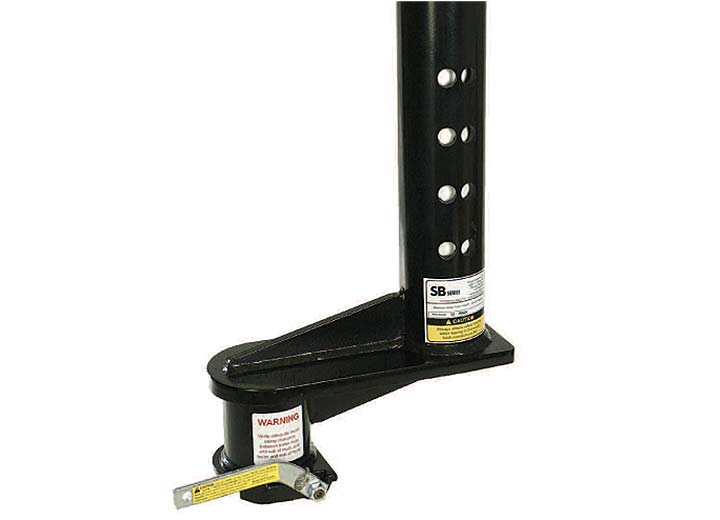 Popup Industries, Inc. 9IN SHORT BED EXTENDED COUPLER FOR 4 1/2IN SQUARE TUBE TRAILERS