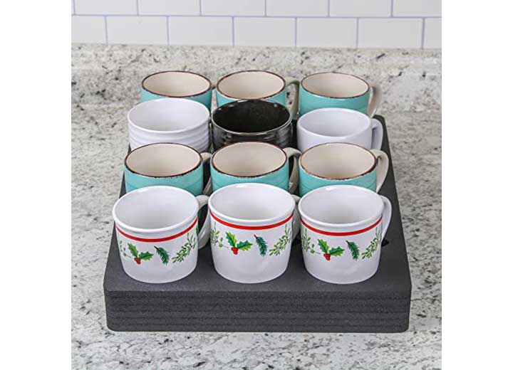 Polar Whale Products RV CUP ORGANIZER HOLDS 12