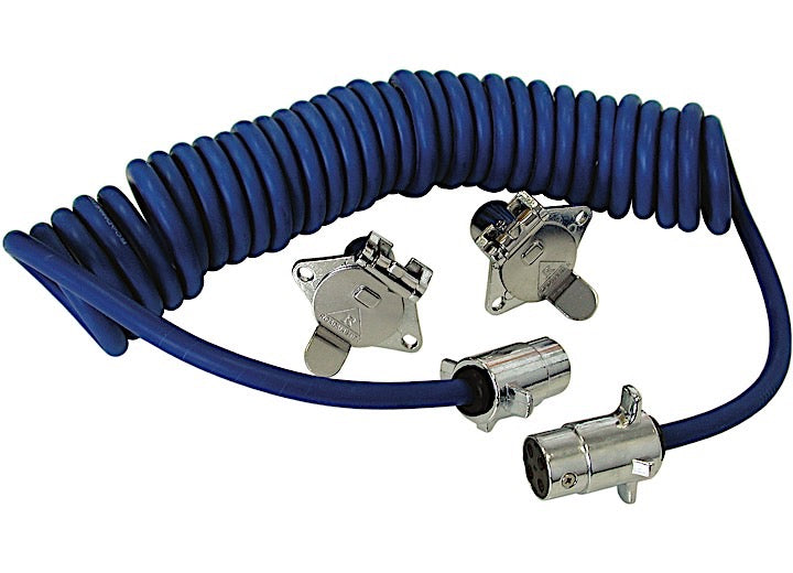 Roadmaster Inc Roadmaster Flexo-Coil Wiring Kit - 4-Wire Flexo-Coil Cord with Plugs & Sockets