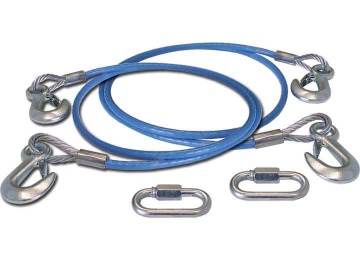Roadmaster Inc Roadmaster 64" Straight Double Hook Safety Cables - Pair