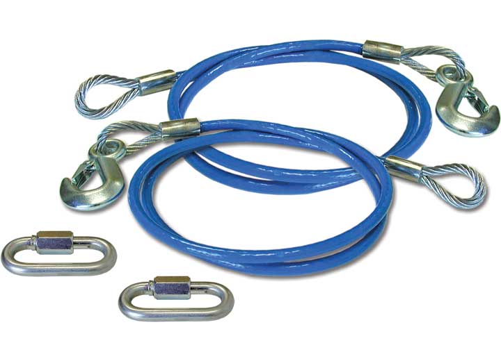 Roadmaster Inc Roadmaster 64" Straight Single Hook Safety Cables - Pair