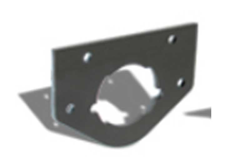 Roadmaster Inc Roadmaster Heavy Duty Electrical Socket Straight Bracket